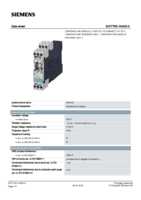 Datenblatt zu Siemens 3UF77001AA000, EAN: 4011209628397 Datenblatt zu Siemens 3UF77001AA000, EAN: 4011209628397