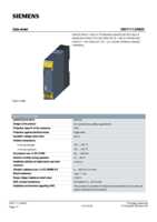 Datenblatt zu Siemens 3SK11112AB30, EAN: 4011209913523