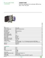 Datenblatt zu Schneider Electric XB4BW36B5, EAN: 3389110119756