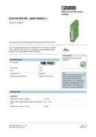 Datenblatt zu Phoenix Contact 2900414, EAN: 4046356504058 Datenblatt zu Phoenix Contact 2900414, EAN: 4046356504058