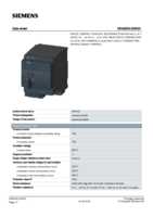 Datenblatt zu Siemens 3RA62502EB33, EAN: 4011209715844 Datenblatt zu Siemens 3RA62502EB33, EAN: 4011209715844