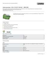 Datenblatt zu Phoenix Contact 2861292, EAN: 4017918894238