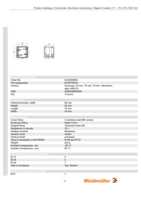 Datenblatt zu Weidmüller 0342000000, EAN: 4008190055448