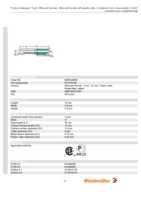Datenblatt zu Weidmüller 9025930000, EAN: 4008190101497