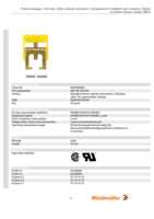 Datenblatt zu Weidmüller 0525960000, EAN: 4008190145026