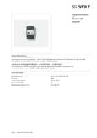 Datenblatt zu Siedle 200036940-00, EAN: 4015739369409 Datenblatt zu Siedle 200036940-00, EAN: 4015739369409