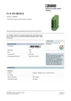 Datenblatt zu Phoenix Contact 2832205, EAN: 4017918952266 Datenblatt zu Phoenix Contact 2832205, EAN: 4017918952266