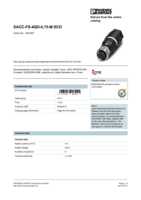 Datenblatt zu Phoenix Contact 1521601, EAN: 4017918953041
