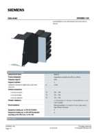 Datenblatt zu Siemens 3RA68901AA, EAN: 4011209725430 Datenblatt zu Siemens 3RA68901AA, EAN: 4011209725430