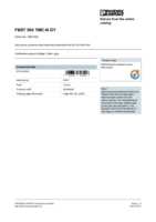 Datenblatt zu Phoenix Contact 0901028, EAN: 4046356318006