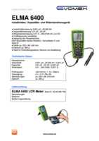 Datenblatt zu Elma 6398206662, EAN: 5706445840359