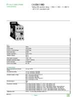 Datenblatt zu Schneider Electric CA3SK11BD, EAN: 3389110564235 Datenblatt zu Schneider Electric CA3SK11BD, EAN: 3389110564235