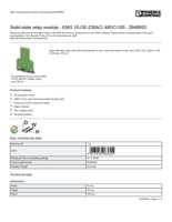 Datenblatt zu Phoenix Contact 2948953, EAN: 4017918083625