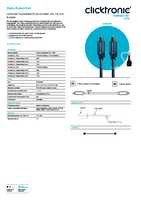 Datenblatt zu Clicktronic 70365, EAN: 4040849703652