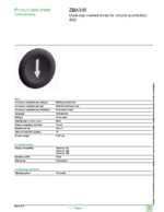 Datenblatt zu Schneider Electric ZBA335, EAN: 3389110091588