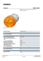 Datenblatt zu Siemens 3SB20016BG06, EAN: 4011209027961