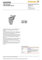 Datenblatt zu Weidmüller 1652500000, EAN: 4008190402570