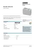 Datenblatt zu Phoenix Contact 2961338, EAN: 4017918187590