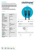 Datenblatt zu Clicktronic 70445, EAN: 4040849704451