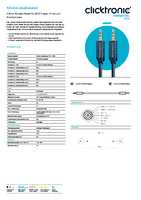 Datenblatt zu Clicktronic 70482, EAN: 4040849704826