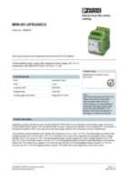 Datenblatt zu Phoenix Contact 2866640, EAN: 4046356113533