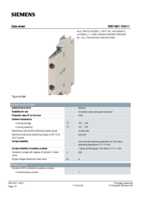 Datenblatt zu Siemens 3RH19211DA11, EAN: 4011209379862