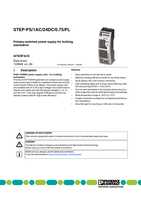 Datenblatt zu Phoenix Contact 2868622, EAN: 4046356480642