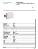 Datenblatt zu Schneider Electric KSA630ABD4, EAN: 3606480005039