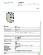 Datenblatt zu Schneider Electric LADN023, EAN: 3389110820973 Datenblatt zu Schneider Electric LADN023, EAN: 3389110820973