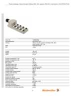 Datenblatt zu Weidmüller 1766800000, EAN: 4032248107339