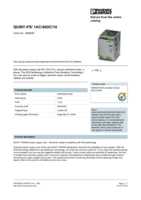 Datenblatt zu Phoenix Contact 2866682, EAN: 4046356307680