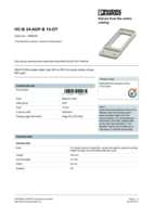 Datenblatt zu Phoenix Contact 1660436, EAN: 4017918022075