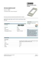 Datenblatt zu Phoenix Contact 1660407, EAN: 4017918022044