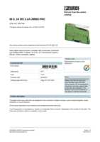 Datenblatt zu Phoenix Contact 2861700, EAN: 4017918974602