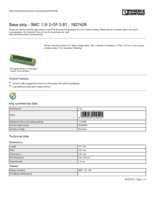 Datenblatt zu Phoenix Contact 1827428, EAN: 4017918114541 Datenblatt zu Phoenix Contact 1827428, EAN: 4017918114541