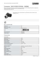 Datenblatt zu Phoenix Contact 1529399, EAN: 4017918978570 Datenblatt zu Phoenix Contact 1529399, EAN: 4017918978570