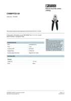 Datenblatt zu Phoenix Contact 1212046, EAN: 4046356455749 Datenblatt zu Phoenix Contact 1212046, EAN: 4046356455749