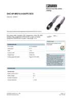 Datenblatt zu Phoenix Contact 1518313, EAN: 4017918968434 Datenblatt zu Phoenix Contact 1518313, EAN: 4017918968434