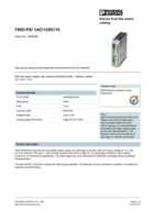 Datenblatt zu Phoenix Contact 2866488, EAN: 4046356287807