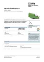 Datenblatt zu Phoenix Contact 2959612, EAN: 4017918086268 Datenblatt zu Phoenix Contact 2959612, EAN: 4017918086268