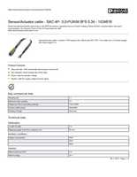 Datenblatt zu Phoenix Contact 1534818, EAN: 4046356011433 Datenblatt zu Phoenix Contact 1534818, EAN: 4046356011433