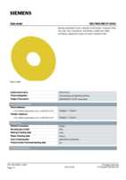 Datenblatt zu Siemens 3SU19000BC310AA0, EAN: 4011209954144