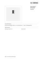 Datenblatt zu Siedle 200039543-00, EAN: 4015739395439
