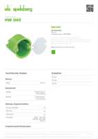 Datenblatt zu Spelsberg 92404001, EAN: 4013902170050 Datenblatt zu Spelsberg 92404001, EAN: 4013902170050