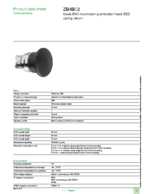 Datenblatt zu Schneider Electric ZB4BC2, EAN: 3389110888430