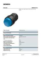 Datenblatt zu Siemens 3SB20000LF01, EAN: 4011209027626