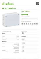 Datenblatt zu Spelsberg 12740901, EAN: 4013902861668 Datenblatt zu Spelsberg 12740901, EAN: 4013902861668