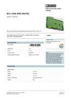Datenblatt zu Phoenix Contact 2863119, EAN: 4017918939229