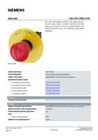 Datenblatt zu Siemens 3SU11001HB201CH0, EAN: 4011209957817