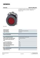 Datenblatt zu Siemens 3SU10610JB200AA0, EAN: 4011209966666